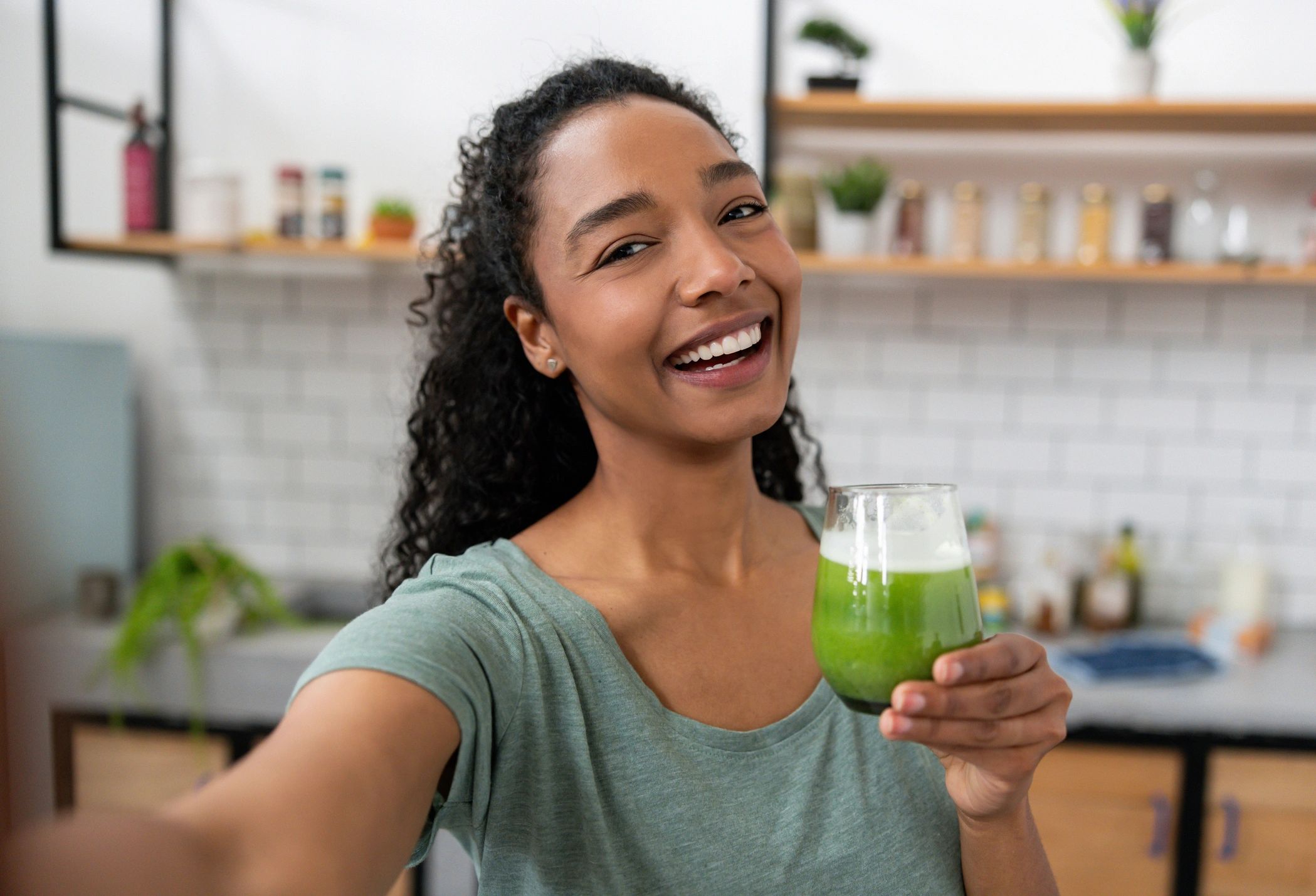 herbal wellness community green drink subscription